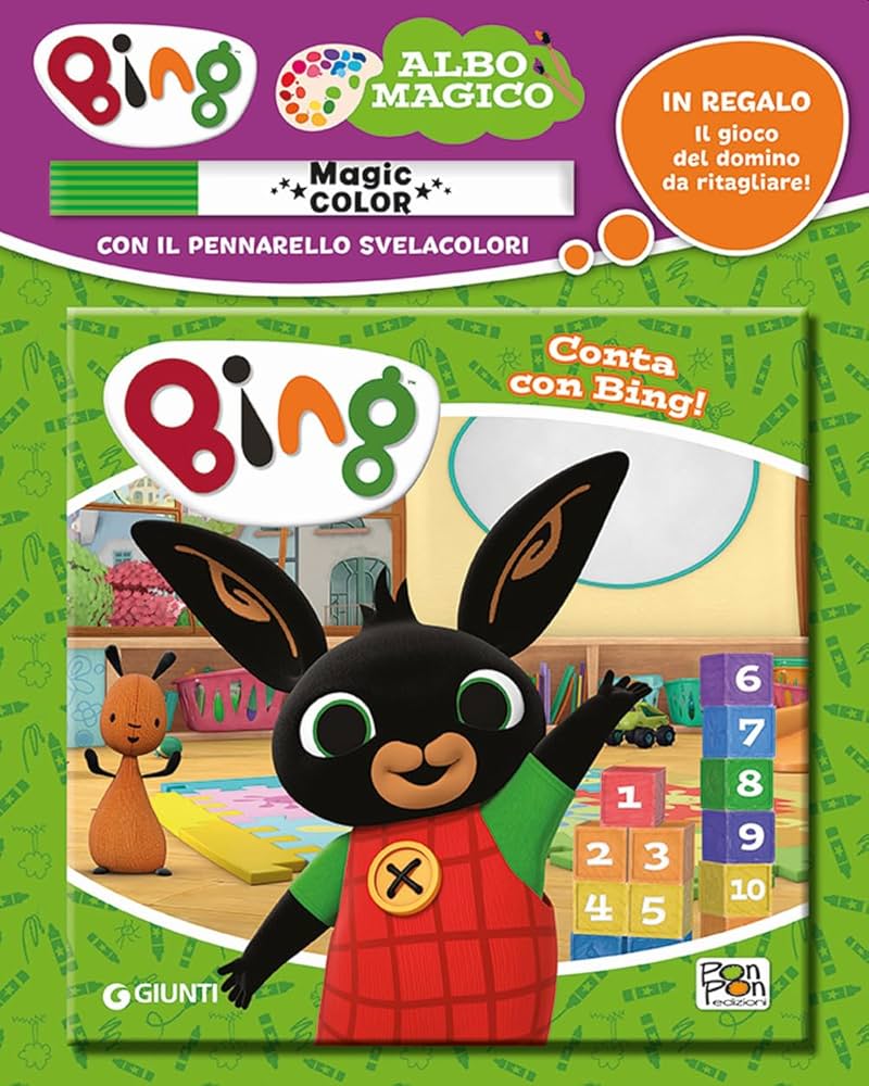 CONTA CON BING. ALBO MAGICO. BING. EDIZ. ILLUSTRATA. CON PENNARELLO