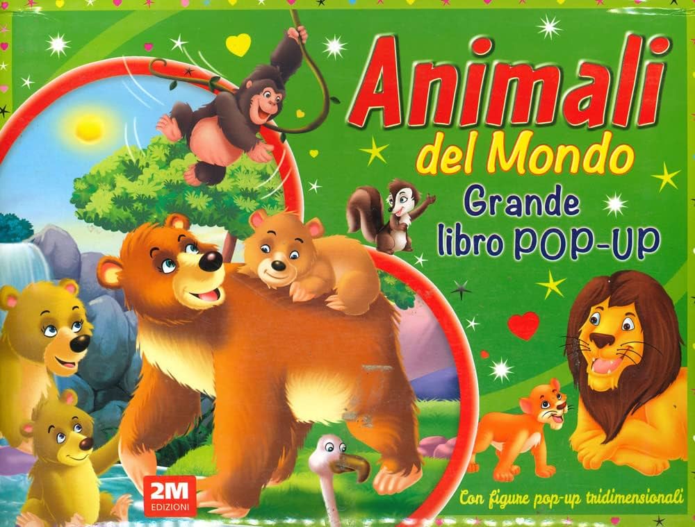 ANIMALI DEL MONDO. GRANDE LIBRO  POPUP. EDIZ. A COLORI 