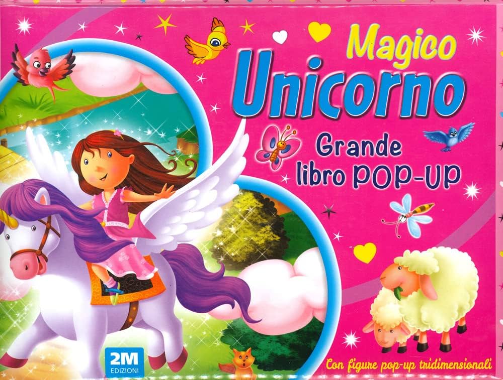  MAGICO UNICORNO. GRANDE LIBRO POP UP. EDIZ. A COLORI