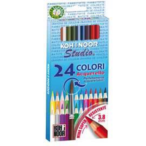 COLORI ACQUERELLABILI KOH I NOOR DA 24