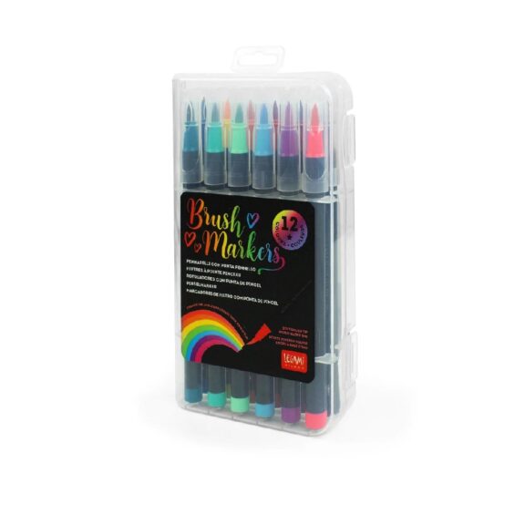 LEGAMI PENNARELLI BRUSH SET 12 PEZZI