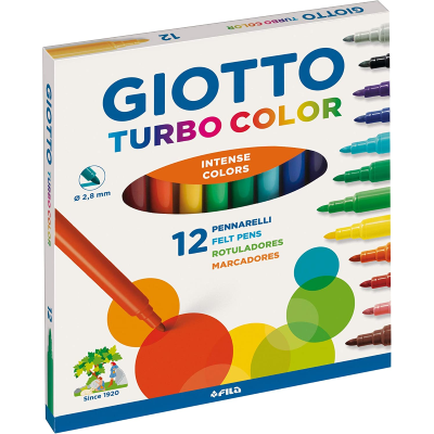 PENNARELLI TURBOCOLOR GIOTTO 12 COLORI