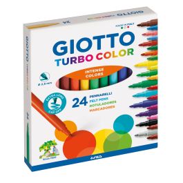 Giotto Turbo Color pennarelli colorati 24 pezzi