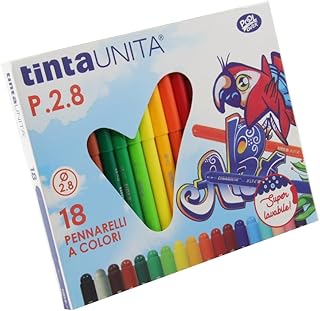 TINTA UNITA 18 PENNARELLI PUNTA 2.8 