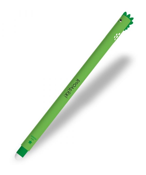 LEGAMI PENNA CANCELLABILE VERDE DINO