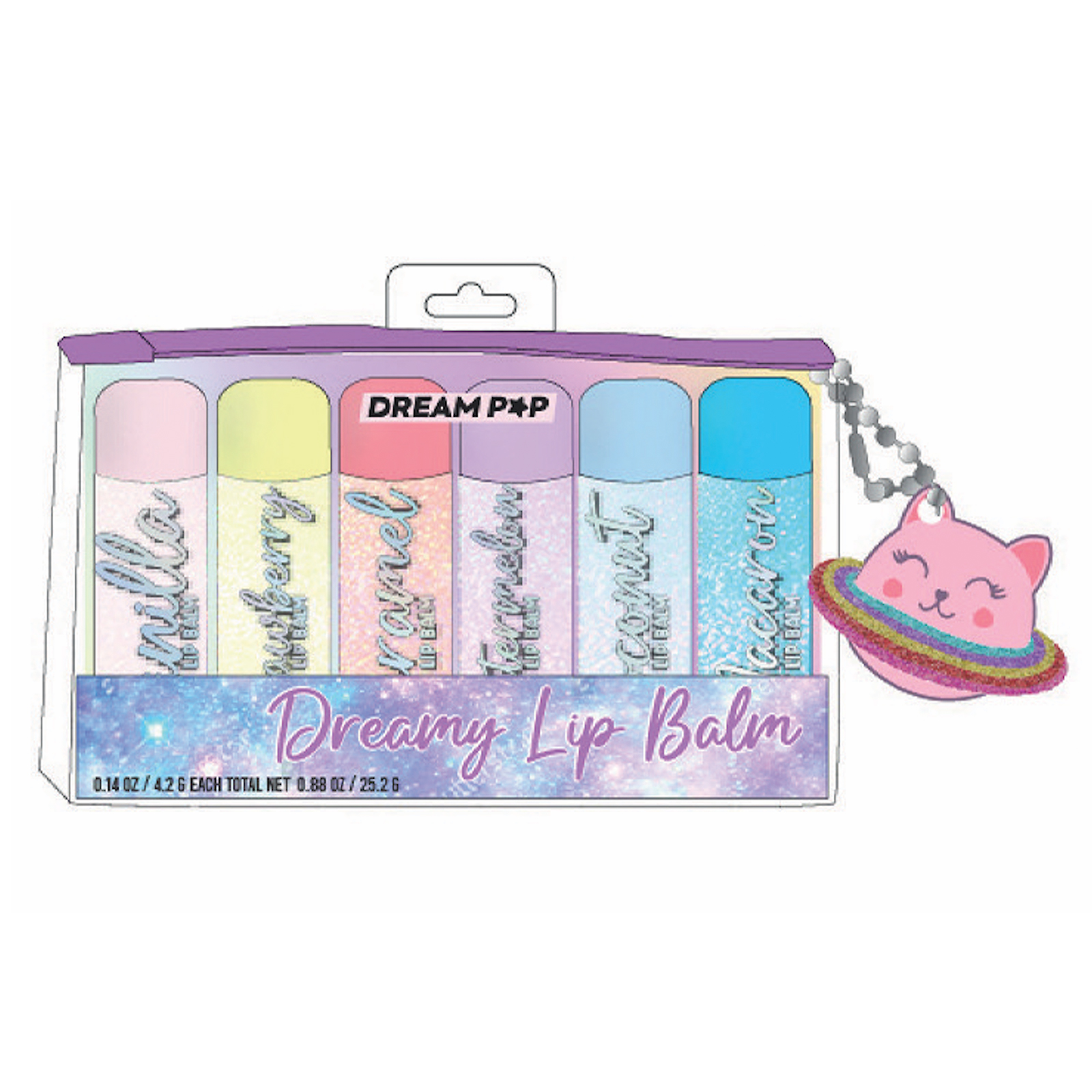 SEVEN SET LIP BALM GATTO TRI-COASTAL DREAMPOP