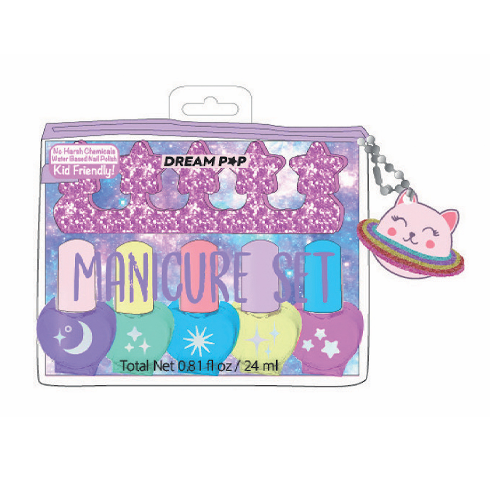 SEVEN MINI NAIL SET GATTO TRI-COASTAL DREAMPOP