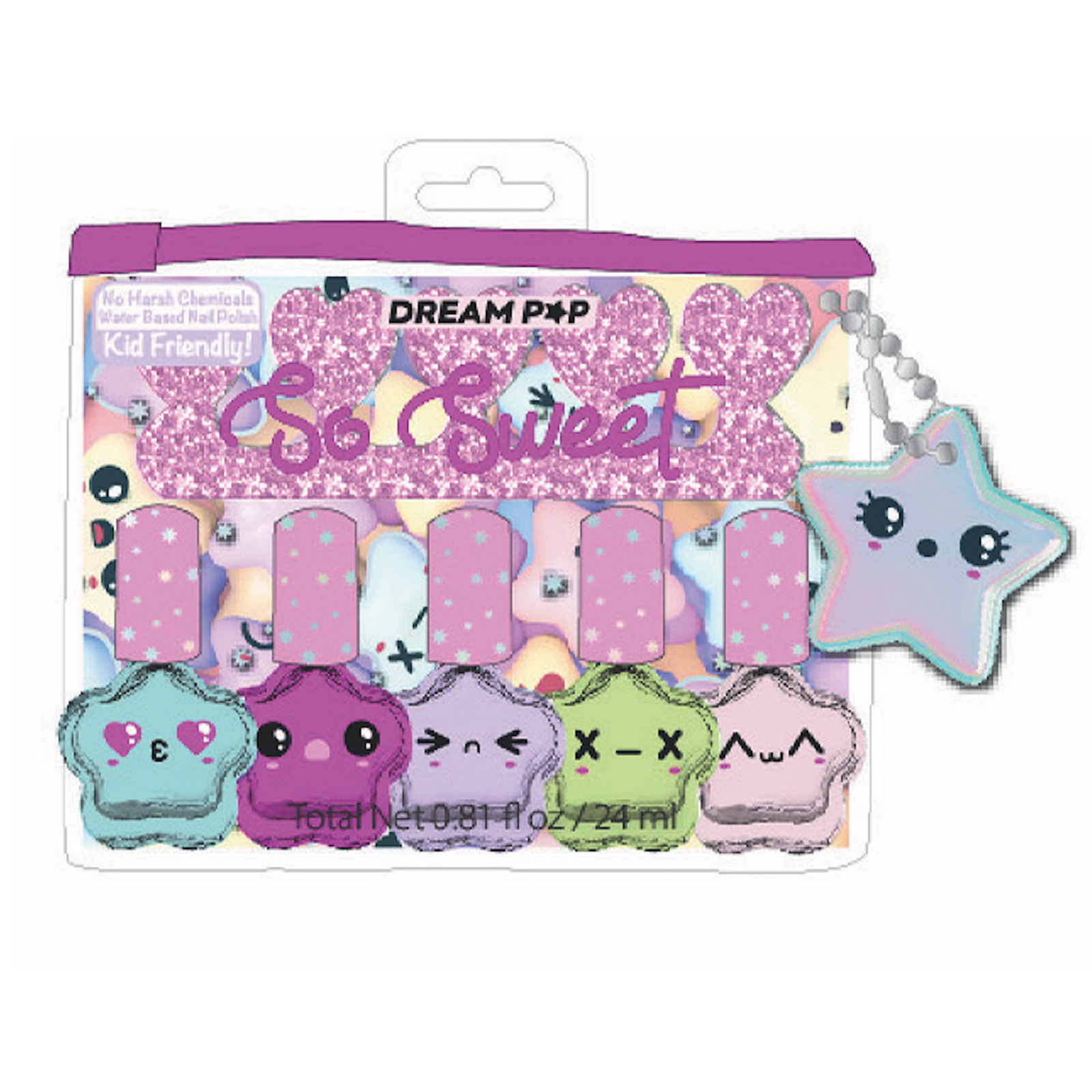 SEVEN MINI SET NAIL SET STELLA TRI-COASTAL DREAMPOP