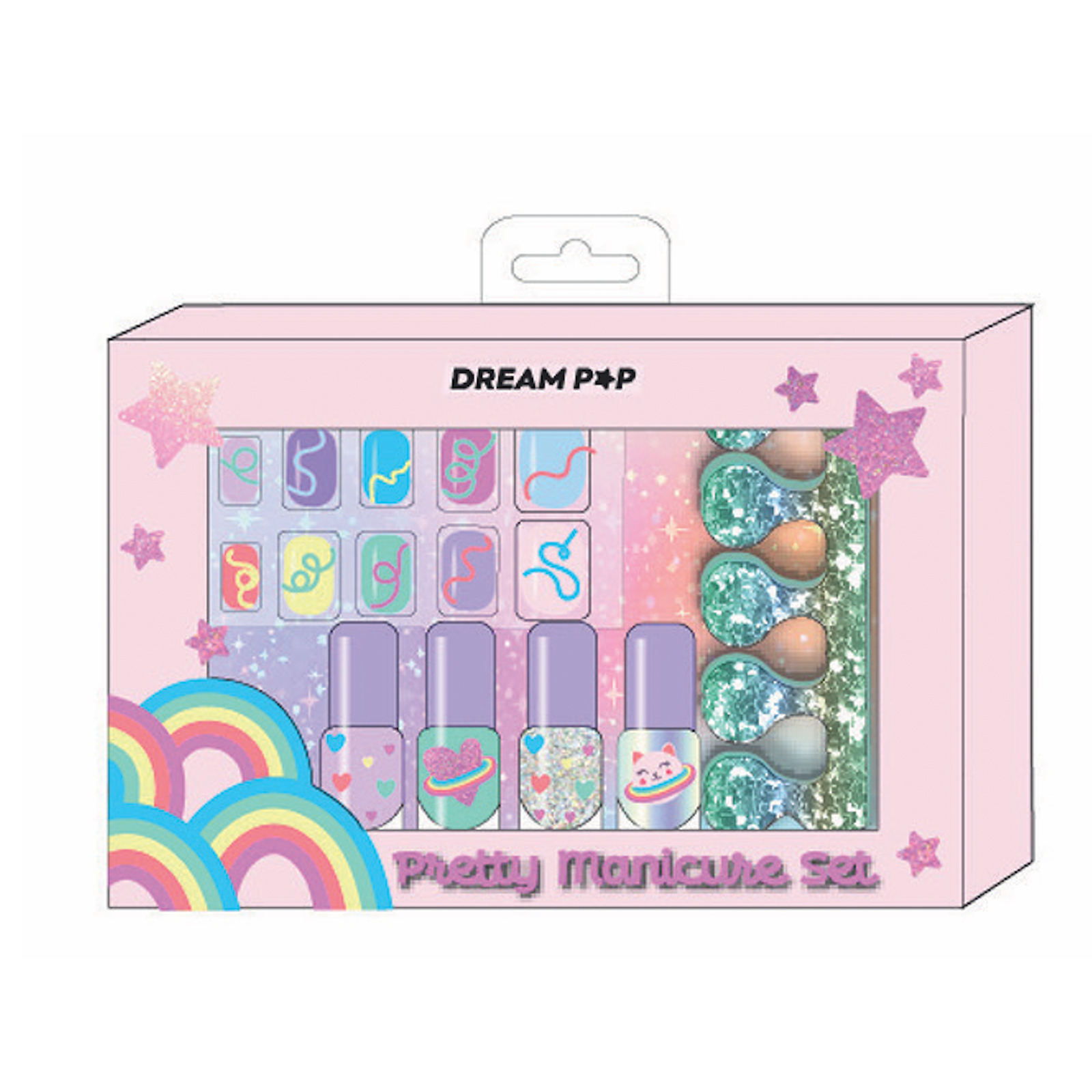 SEVEN MANICURE SET ARCOBALENO TRI-COASTAL DREAMPOP