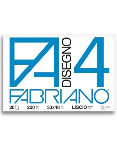 ALBUM FABRIANO 33x48 220gr LISCIO/RIQUADRATO/RUVIDO