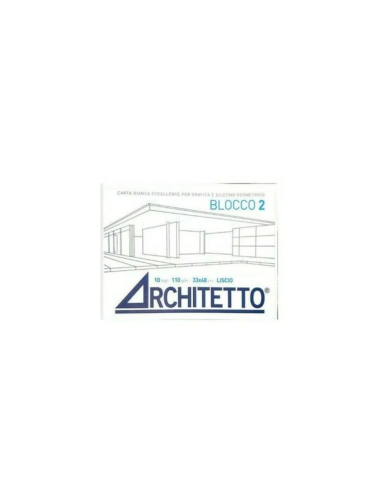ALBUM ARCHITETTO F2 33x48 110g LISCIO/RIQUADRATO/RUVIDO