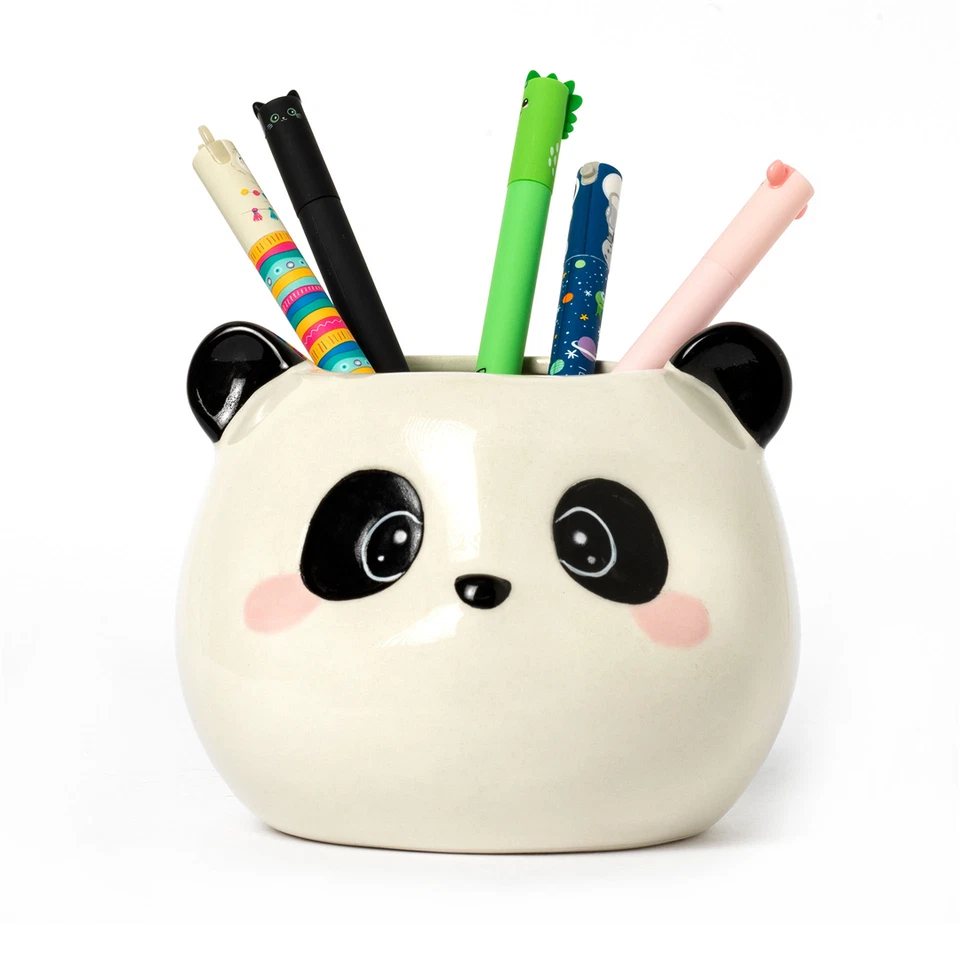 LEGAMI Portapenne In Ceramica Panda