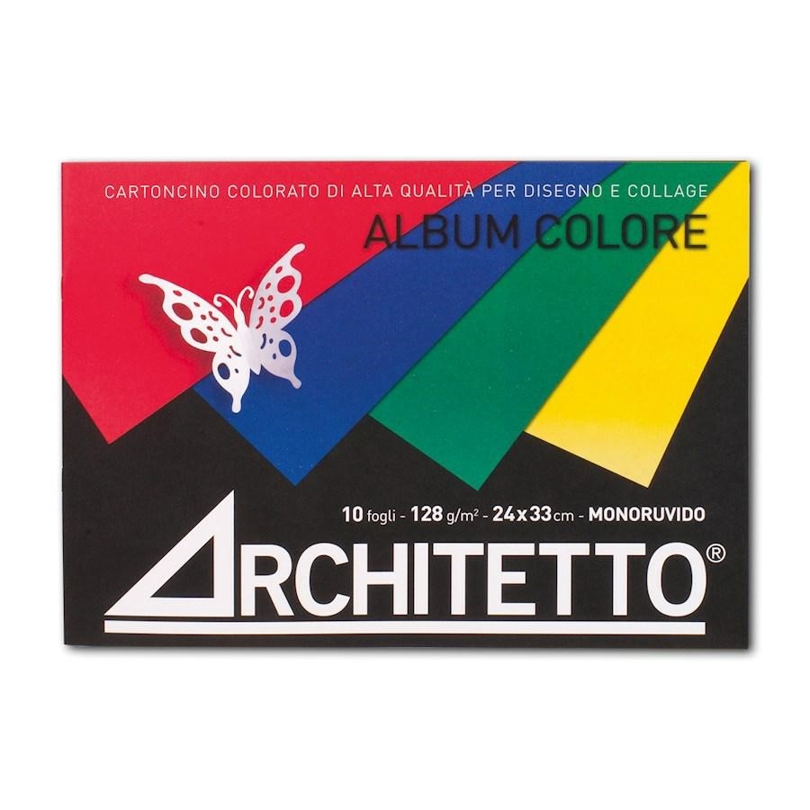 Album Cartoncino colorato cm24x33 128gr. ARCHITETTO