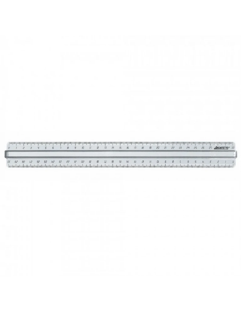 Righello 30 cm con impugnatura