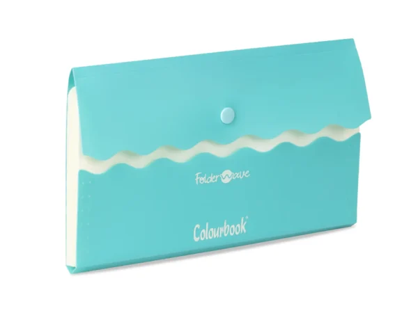 COLOURBOOK Portadocumenti 11x23cm con soffietto – Folder Wave