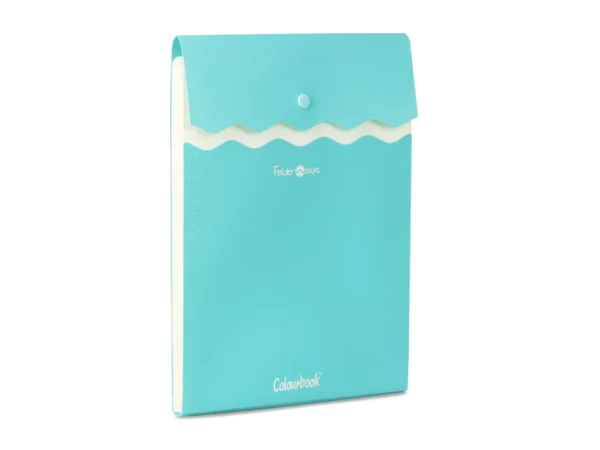 COLOURBOOK Portadocumenti A4 con soffietto – Folder Wave