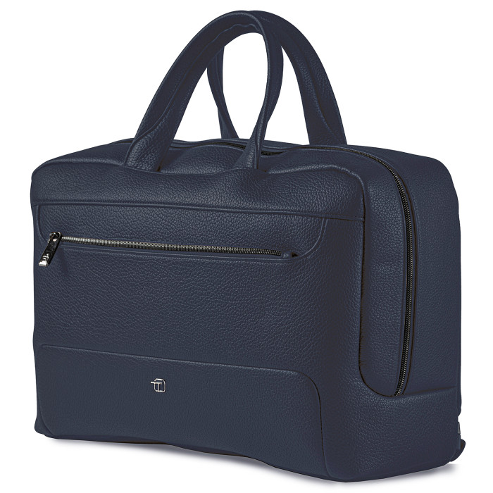 BORSA ZAINABILE BI-BAG IN ECOPELLE GATE TRENDED 42X28X14 INTEMPO Colore: Blu