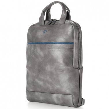 ZAINO ECOPELLE SLIM BLUEGATE 28X38X10 INTEMPO