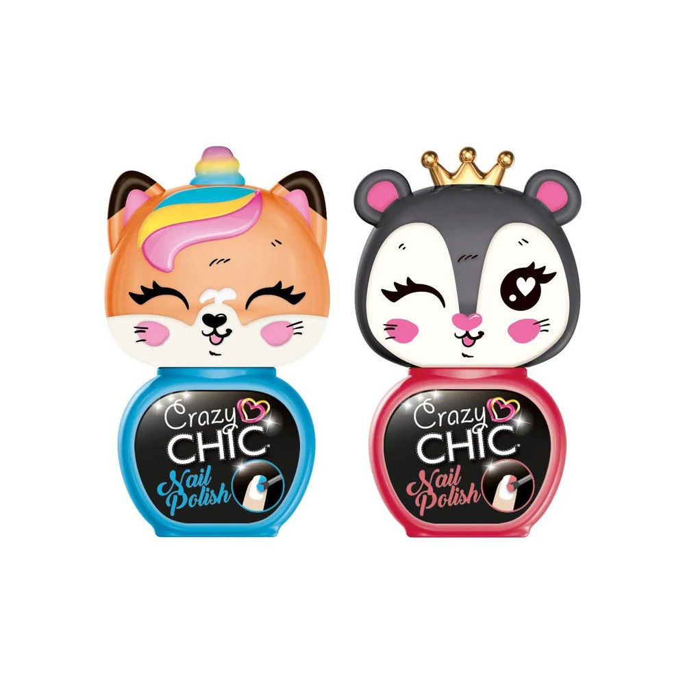 CLEMENTONI SMALTI SET DA 2 CRAZY CHIC