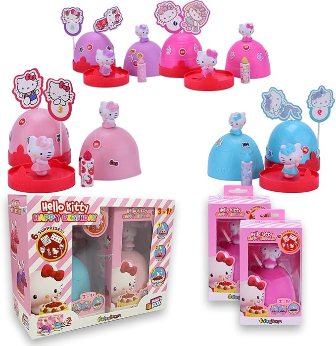 HELLO KITTY HAPPY BIRTHDAY 6 SORPRESE