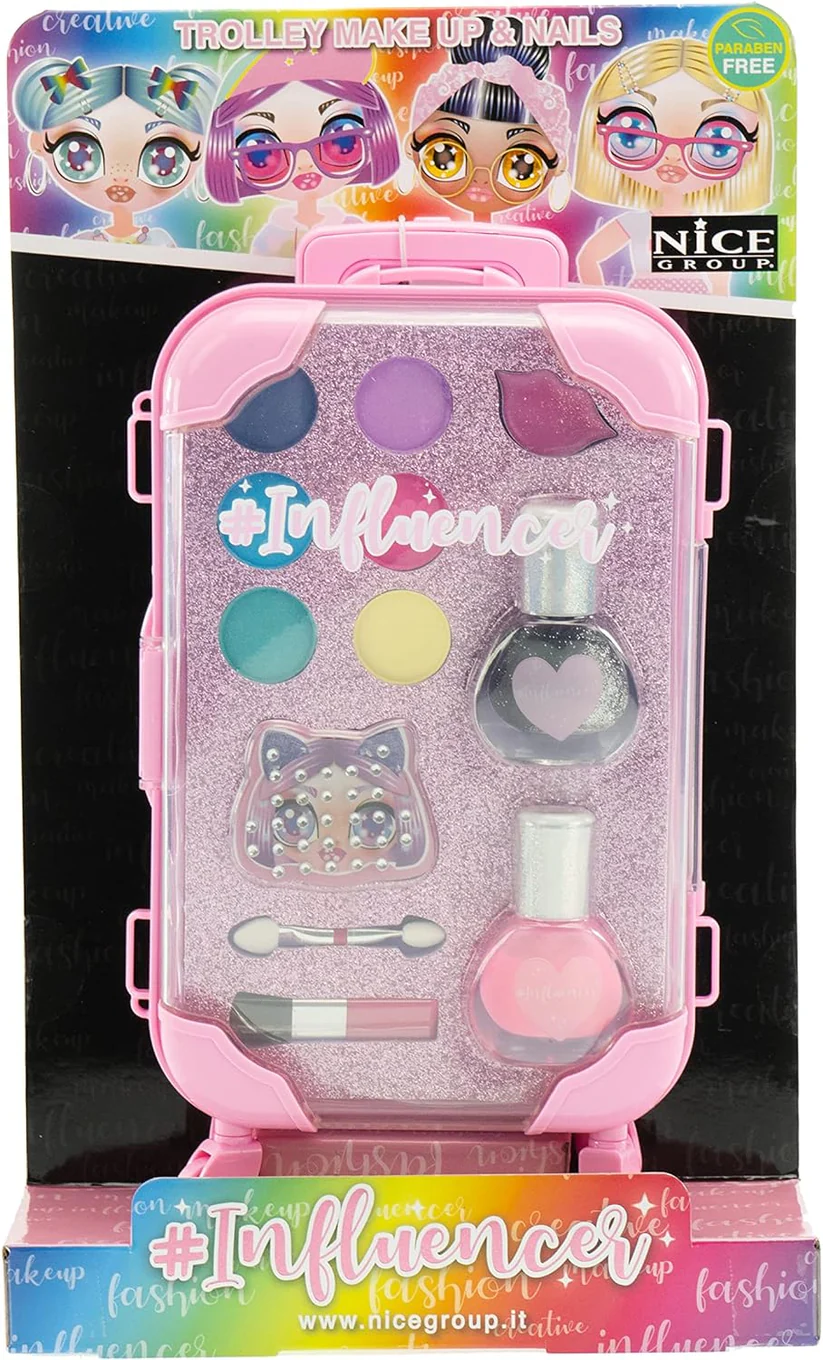 TROLLEY MAKE UP E NAILS INFLUENCER