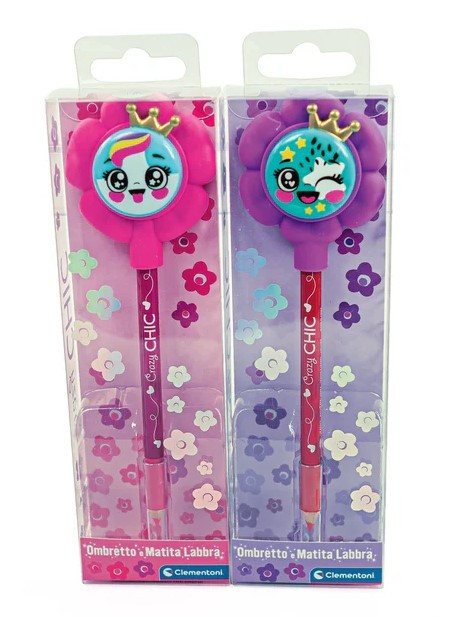 CLEMENTONI OMBRETTO E MATITA LABBRA CRAZY CHIC
