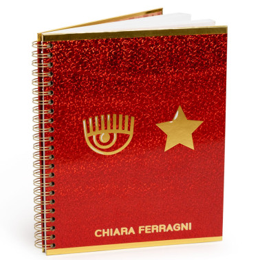 QUADERNO SPIRALE CON FORI 80 GR. 20 FOGLI 1 RIGO CHIARA FERRAGNI PIGNA