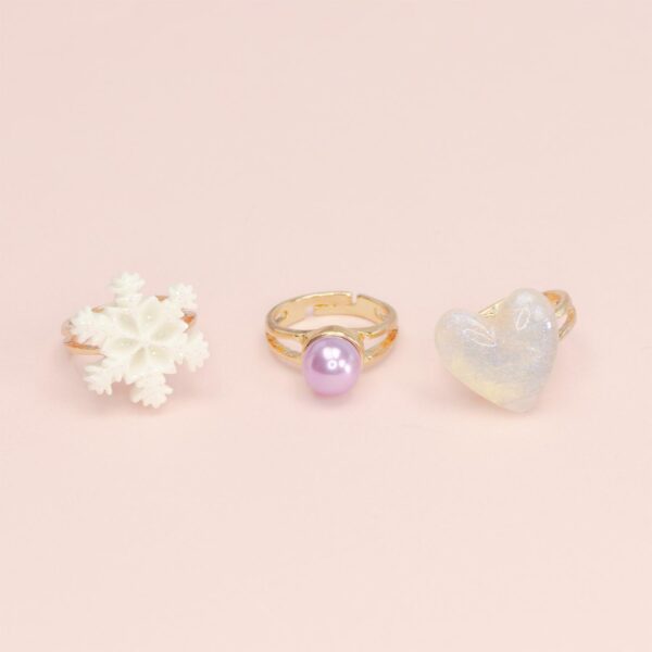 Set 3 Anelli Bambina | Accessori Colorati e Divertenti