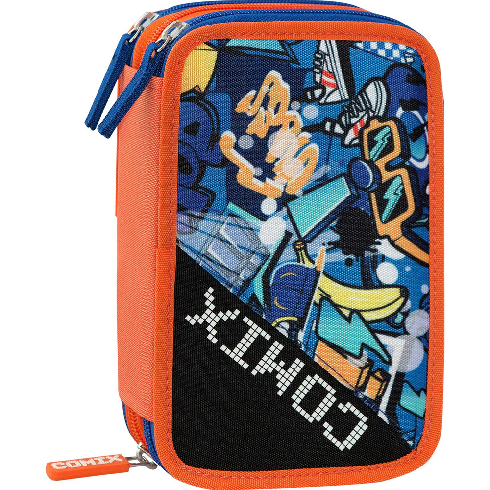 COMIX ASTUCCIO 3 ZIP ULTRA BRIGHT HAR