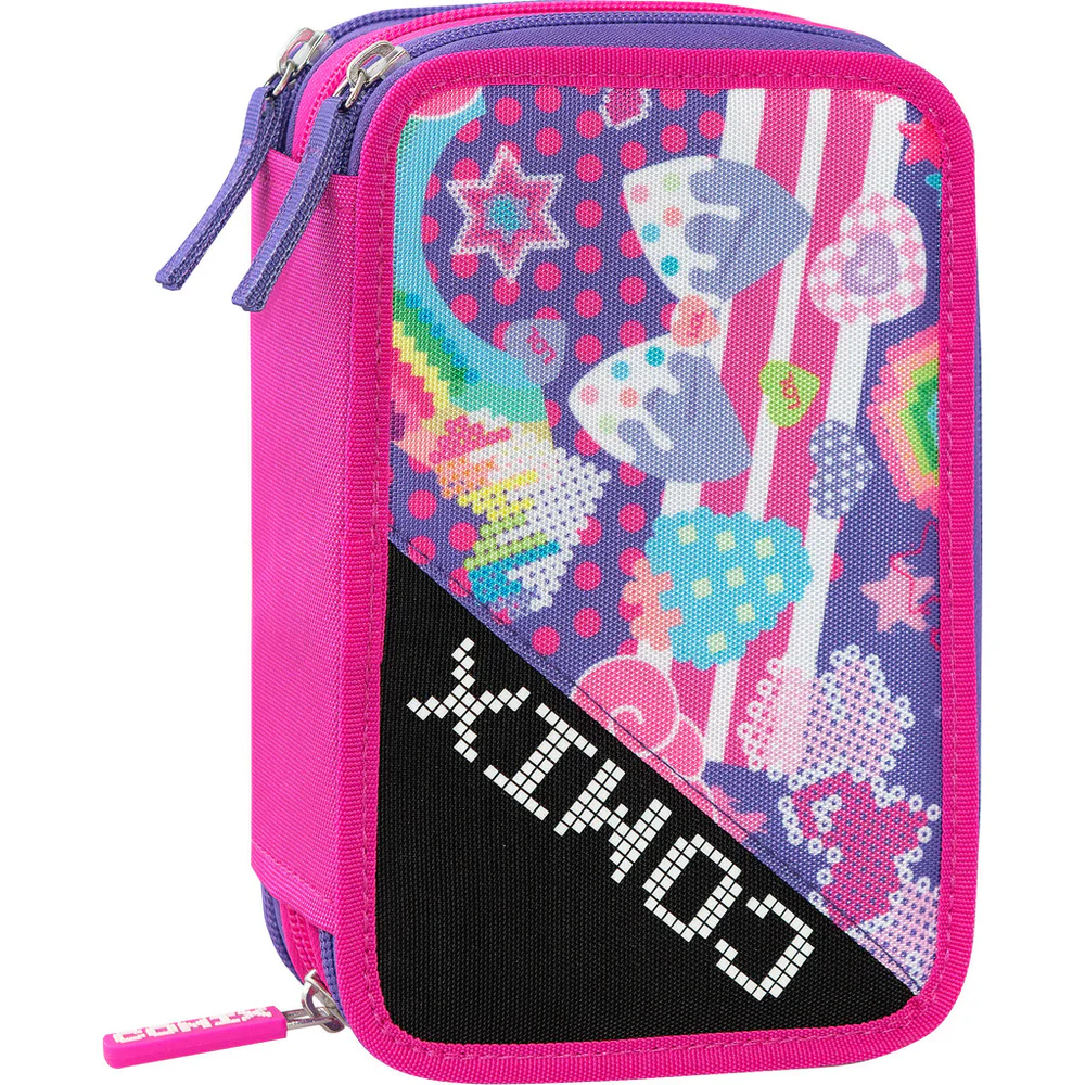 COMIX ASTUCCIO 3 ZIP ULTRA BRIGHT JAM