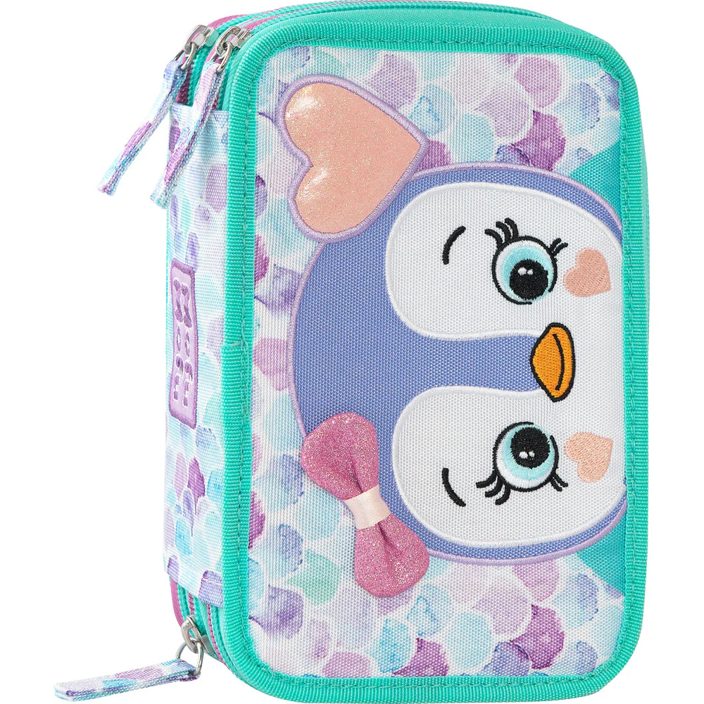MOFU MOFU ASTUCCIO 3 ZIP PINGUINO