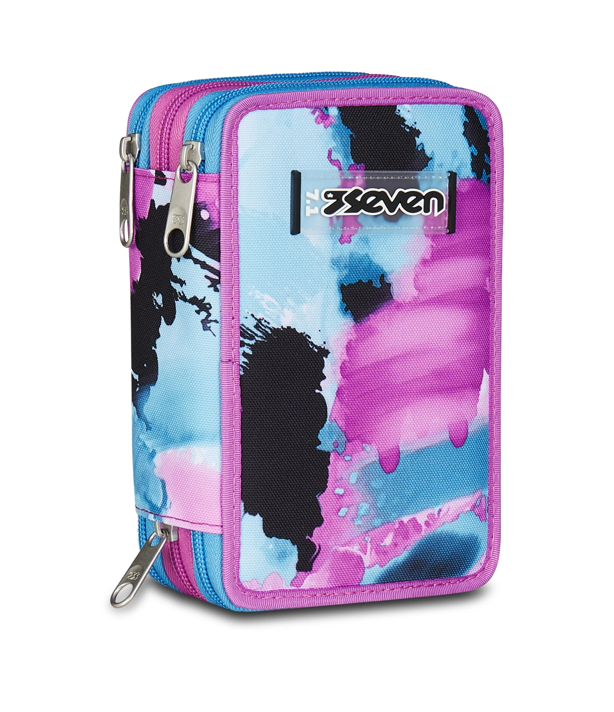 SEVEN ASTUCCIO 3 ZIP GIRL GRAFFITI