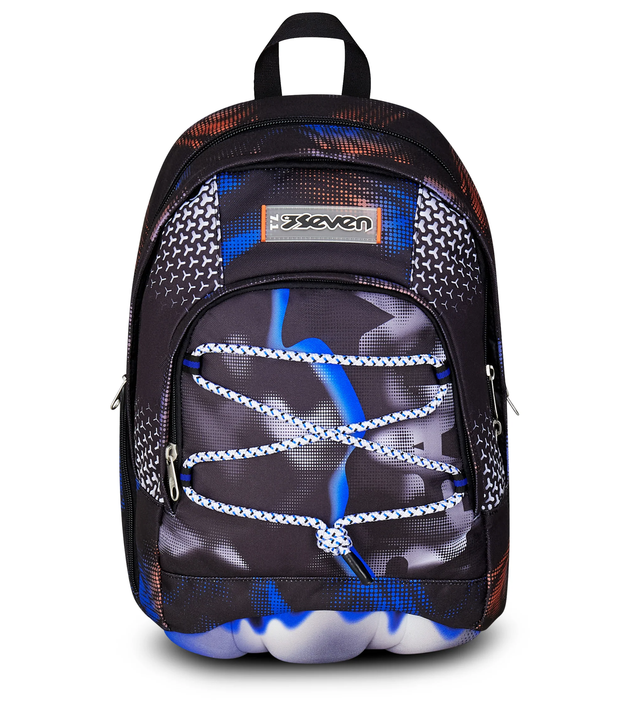 SEVEN ZAINO DUAL CON FONDO 3D SAGOMATO OPTICAL SHADE BOY