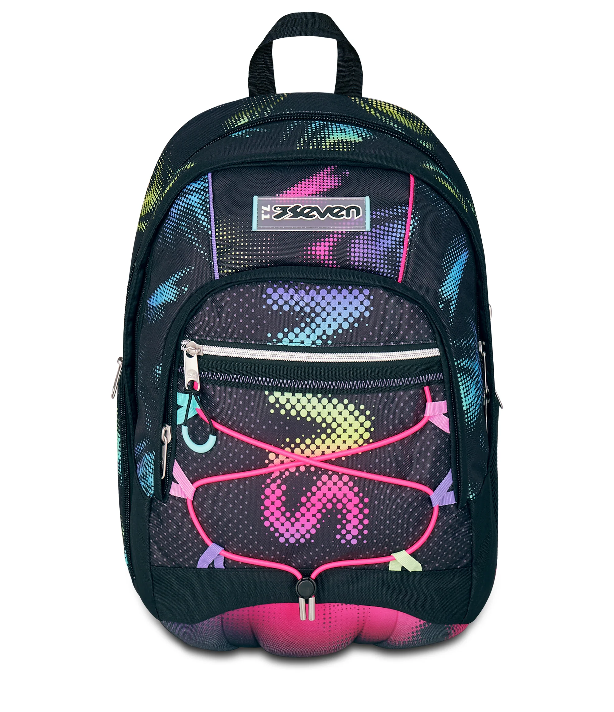 SEVEN ZAINO DUAL CON FONDO 3D SAGOMATO OPTICAL SHADE GIRL