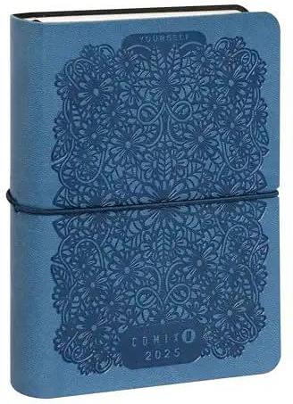 Comix U Yourself Mini Agenda 2024-2025 giornaliera 16 mesi. Special Edition. Flower Blue