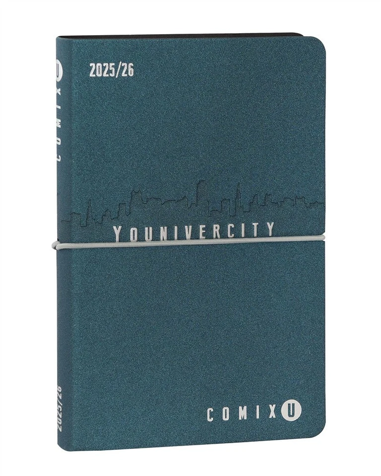 DIARIO AGENDA WEEK MEDIUM COMIX U YOUNIVERCITY 2025-26 ART. 73737 BLU