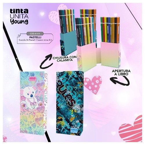 TINTA UNITA YOUNG CONFEZIONE DA 36 MATITE COLORATE 