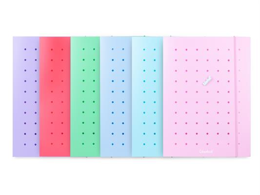 Cartella A4 con elastico dorso 1 Pin It Colourbook