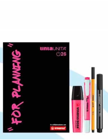 Diari Scolastici 2025/2026 Tinta Unita & Stabilo – Colori, Stile e Organizzazione per la Nuova Anno