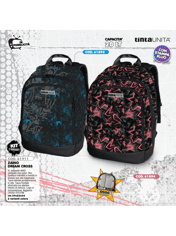 TINTA UNITA ZAINO GRAFITI