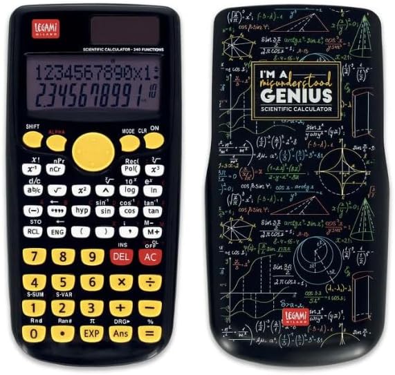 Legami - Calcolatrice Scientifica Count On Me, Tema Genius