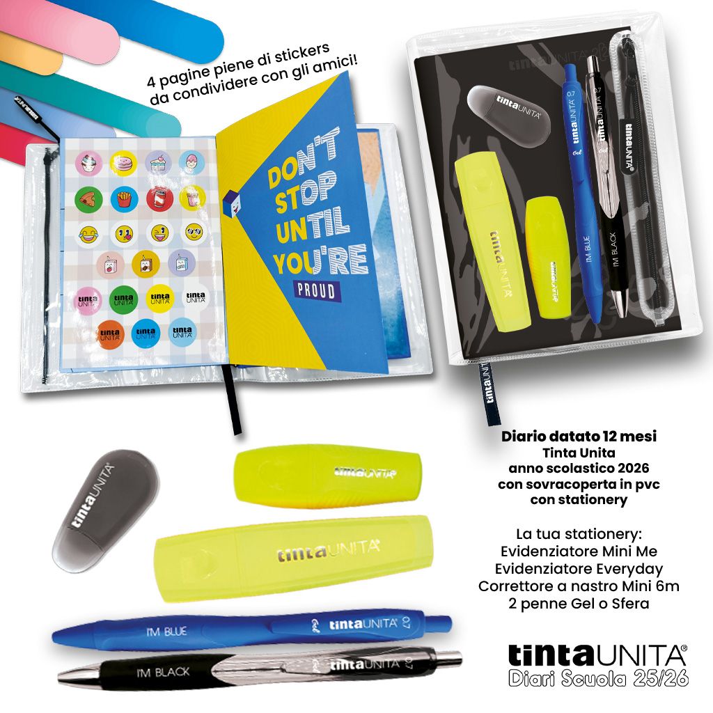 TINTA UNITA DIARIO + PENNE