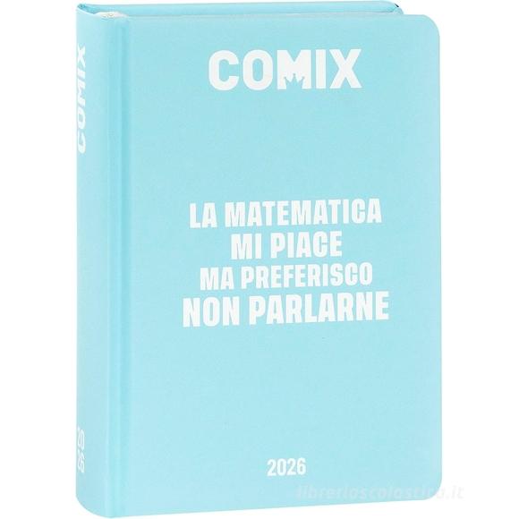 Comix 2025-2026. DIARIO 16 mesi mignon plus. Azure