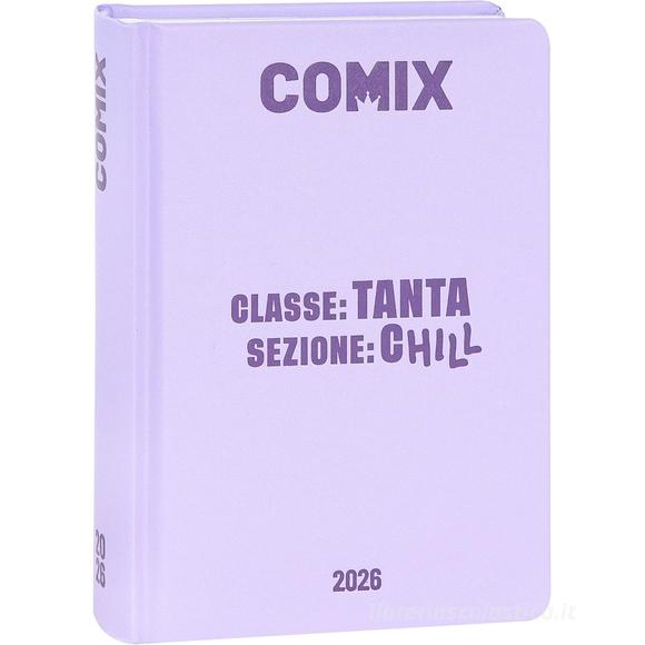 Comix 2025-2026. DIARIO 16 mesi mignon plus. Lilla