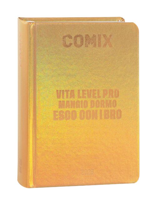 Diario Agenda Comix Datato 16 Mesi 2025/2026 Mini – Gold