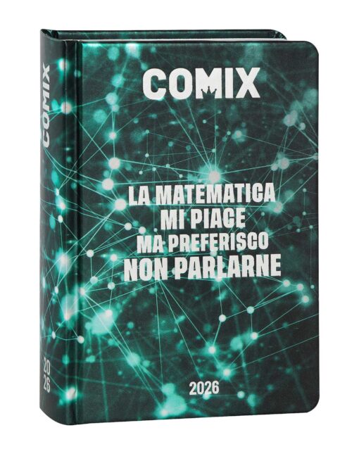 Diario Agenda Comix Datato 16 Mesi 2025/2026 Mini – Electric Green