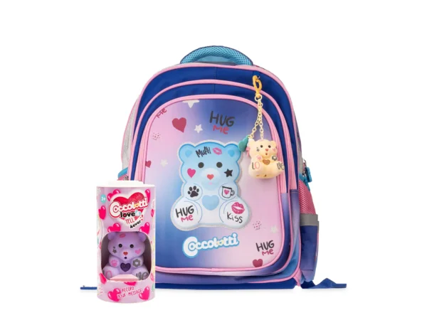 Zaino scuola Coccolotti con Coccolotto omaggio